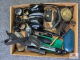 Flat of Mixed Sportsman's Items