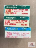 Three Boxes of Remington .350 Rem Mag