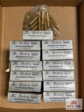 Flat of .240 Wby loads and cases