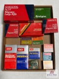 Flat of mixed primers: rifle and handgun