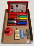 GATCO Sharpening system, whetstones, and honing oil