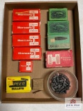 Flat of bullets: .30 Cal, 9mm