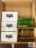 Lot of .300 caliber ammo and casings: .300 Canadian, .300 WM, .300 Hawk