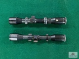 Two Supra rifle scopes