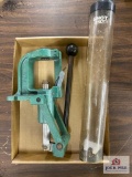 RCBS press and Shot Tube