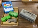 Lot of plastic cartridge boxes