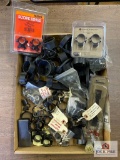 Misc. lot - scope rings, scope bases, scope covers, etc.
