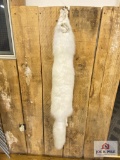 White/silver fox pelt