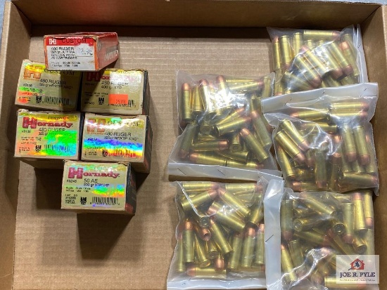 Ammo Lot: .480 Ruger & .50 AE