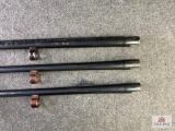 Three Remington Shotgun Barrels