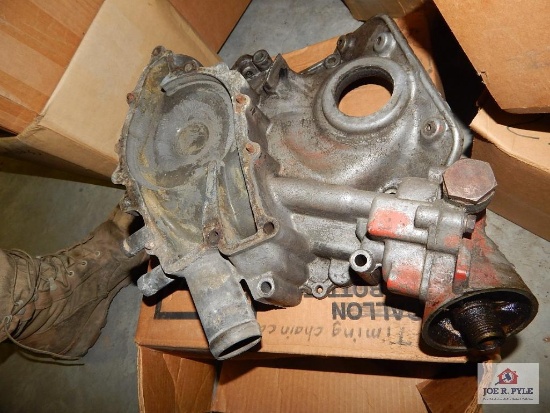 Used exhaust parts - timing chain cover