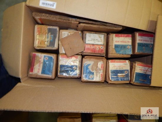 Cadillac, Buick, Oldsmobile floor mats in original boxes (new old stock)