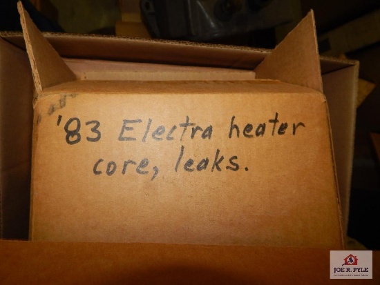 71-'76 Used heater cores, '83 Electra heater core (leaks), radiator - numerous heating cores