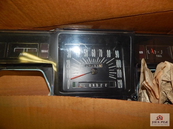 Buick front door window wiring harness NOS, '69 Electra, speedometer (77,000), '77 Regal speakers w/