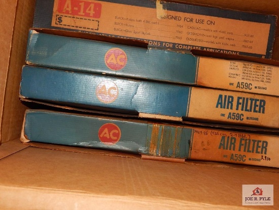 65-'66-'69 Buick V* air filters, A59C - Electric antennas