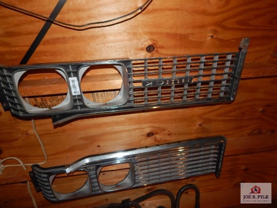 Buick grill trim w/headlights