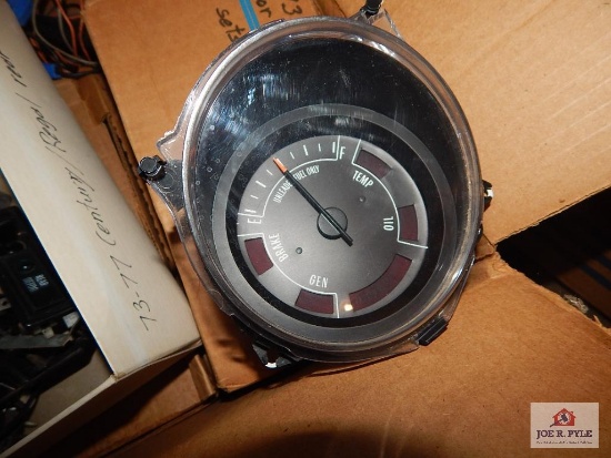 Front fender baffles ('71-'72) Fuel temp gauges