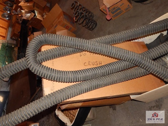 Exhaust hose, seat backs, Riviera trunk card board, '73 Electra trunk trim & carpet
