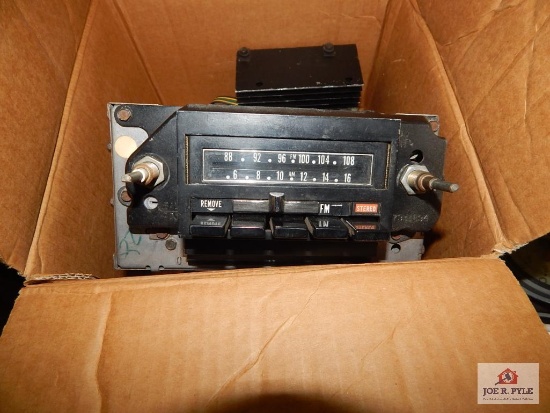 73 Buick AM/FM 8-track radio