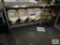 Aero 8' stainless steel prep table & contents