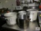 Lot 4 large cooking pots
