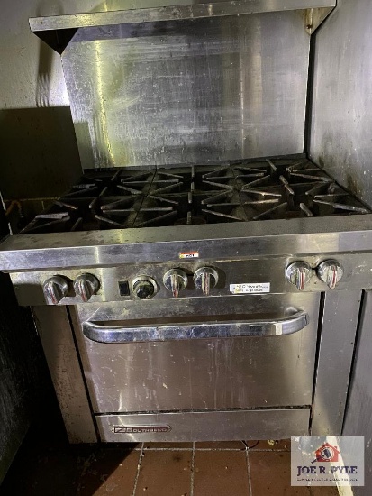 Southbend Gas 6 burned stove