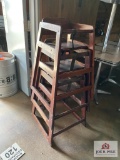 Lot 3 wood highchairs