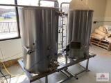 Electric Brewing Pro Series control panel for brewing system & 2 Brite tanks