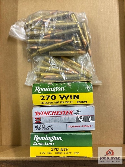 Ammunition & Components Lot: .270 Win