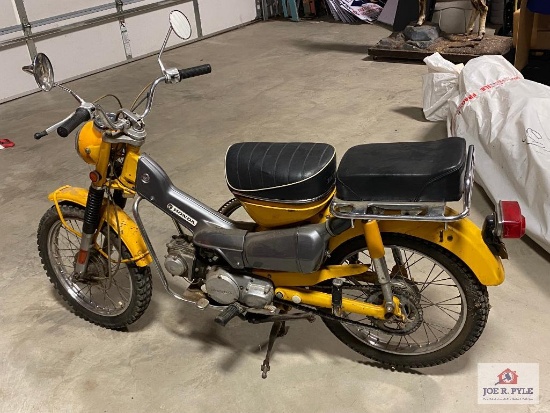 1970 Honda 90cc Motor Bike