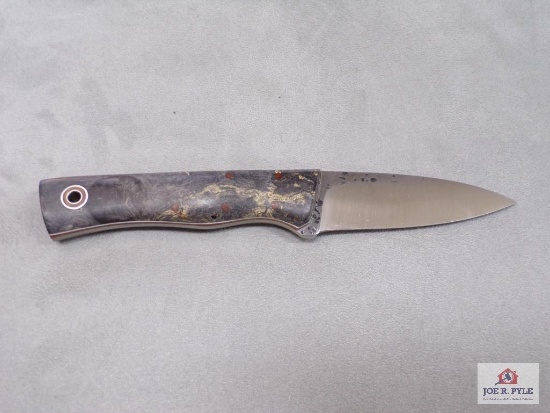 Fiddleback Forge hand made knife by Andy Roy