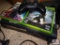 Xbox game system with controller and 2 games