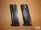 Flat of 2 magazines and ammunition for 50AE