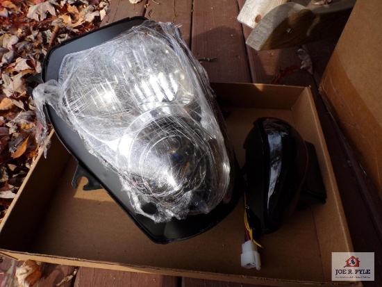 New Suzuki Hayabusa headlight and tail light