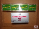 Flat of 22 long rifle ammunition, 900 total rounds, 400 Remington hollow point rounds and 500