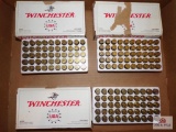 Flat of 40 caliber ammunition, 150 total rounds, 3-50 round boxes from Winchester