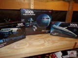 Lot of 3 new in box plastic models featuring crafts from the movie 2001 A Space Odyssey