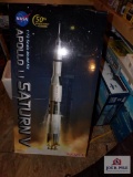 Apollo 11 Saturn V 1/72 model kit new in box separate from original packaging