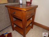 Small wooden table