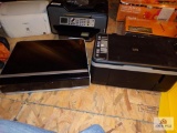 lot of 2 printers, 1-HP Envy 100, 1-HP Deskjet F4180 all in one