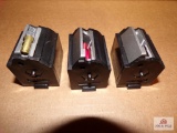 Flat of 3 magazines and ammunition for Ruger 10 shot