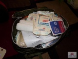 First Aid pack with various bandages and first aid equipment