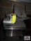 Hobart Commercial meat slicer on stainless steel stand