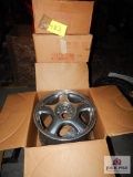 9 Boxes of various Toyota wheels