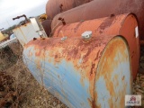 Three 275-gallon fuel tanks