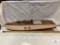Jacrim Hollow wooden wind up boat 23