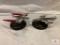 Gem 8123 hood ornament red/chrome and Jet plane 6