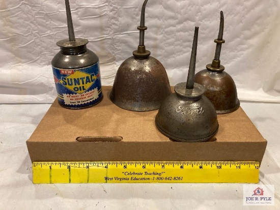 4 vintage oilers: Suntac, Ford, Gem Pittsburgh