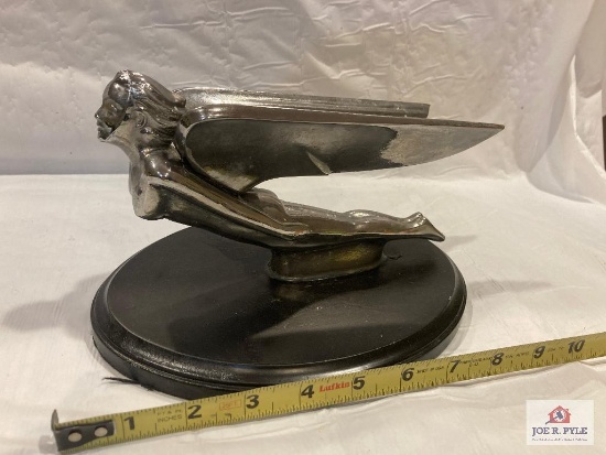 Art Deco style possible GM hood ornament 8" x 5"