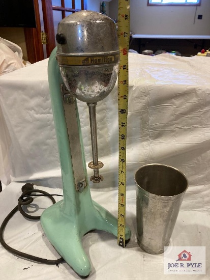 Hamilton Beach No 33 milk shake mixer 18" x 8" x 6"